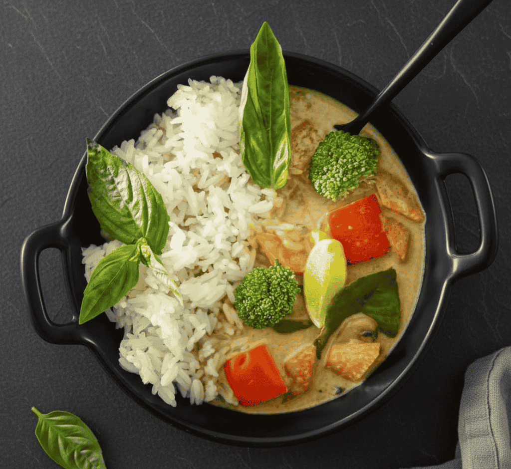 Thai Rice with Green Curry