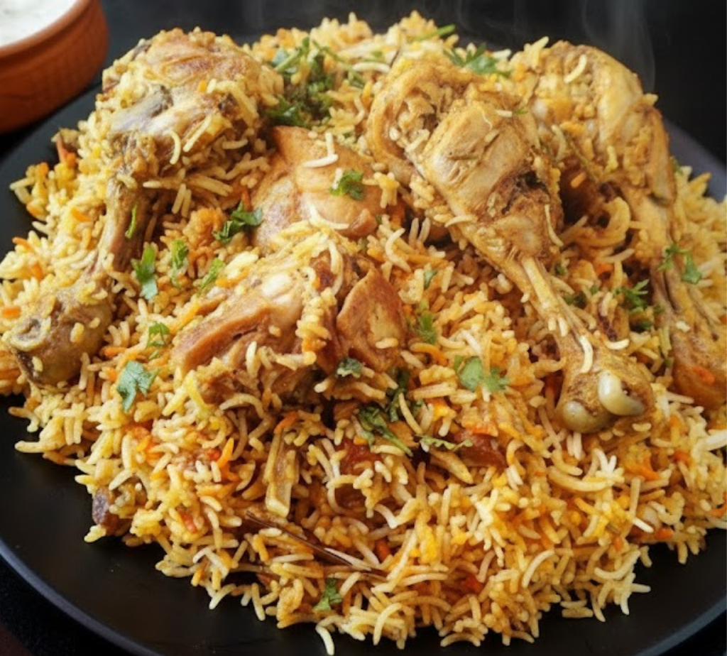 Kashmiri Chicken Biryani
