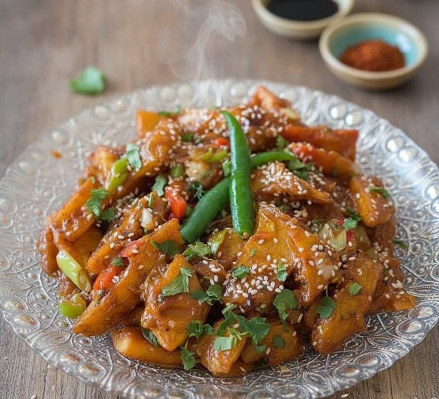 Potato Dragon with Honey